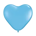 Latexballon Herzform – Hellblau