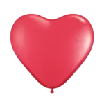 Latexballon Herzform – Rot