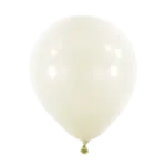 Latexballon Metallic – Weiß | Kaltweiß