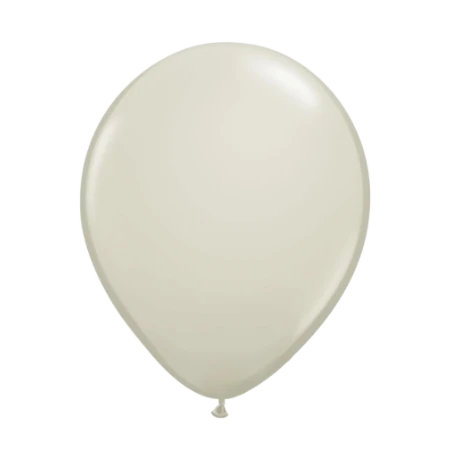 Kaschmirfarbener Pastell-Latexballon in klassischer Tropfenform
