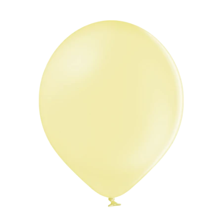 Pastell-Latexballon in Tropfenform in Zitrone