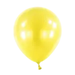 Latexballon Metallic – Gelb | Sonnengelb