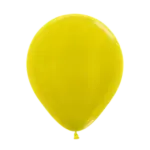 Latexballon Metallic – Gelb | Leuchtgelb Intensiv