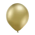 Latexballon Spiegelglanz – Gold | Intensiv