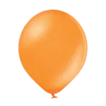 Latexballon Metallic – Orange | Leuchtorange