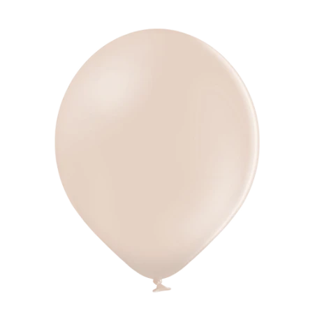 Alabaster-cremefarbener Pastell-Latexballon in klassischer Tropfenform