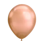 Latexballon Metallic – Rosagold | Roségold