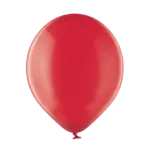 Latexballon Kristall – Rot | Kirschrot