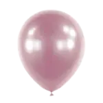 Latexballon Metallic – Rosa | Pastellrosa