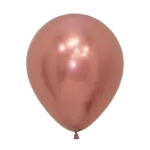 Latexballon Spiegelglanz – Roségold | Intensiv