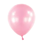 Latexballon Metallic – Rosa | Perlrosa