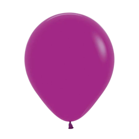 Orchideenlila Pastell-Latexballon in klassischer Tropfenform