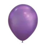 Latexballon Metallic – Violett | Purple Glänzend