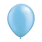Latexballon Metallic – Blau | Azur
