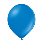 Latexballon Metallic – Blau | Azurblau