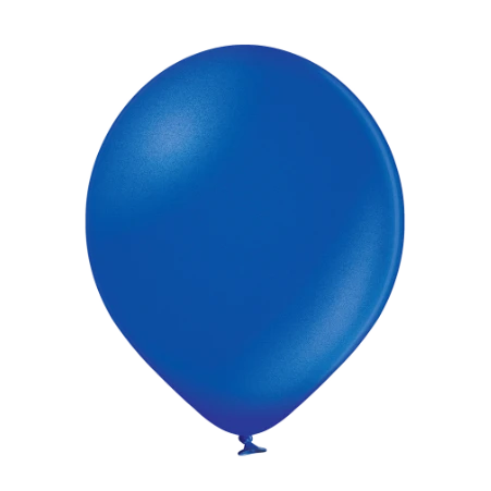 Latexballon in Tropfenform in Metallic Königsblau