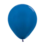 Latexballon Metallic – Blau | Ozeanblau
