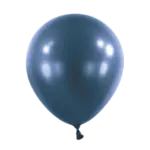 Latexballon Metallic – Blau | Marineblau