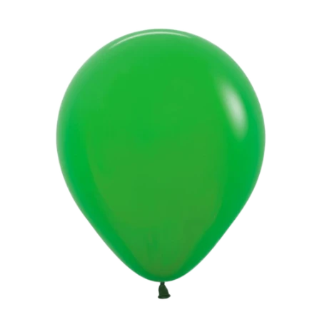 Kleegrüner Pastell-Latexballon in klassischer Tropfenform