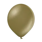 Latexballon Metallic – Braun | Mandel