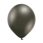 Latexballon Spiegelglanz – Grau | Anthrazit