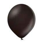 Latexballon Metallic – Schwarz | Dunkelschwarz