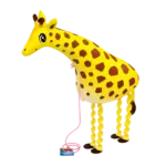 Folienballon Airwalker – Giraffe | Großer Safari-Ballon