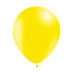 Latexballon Klassisch – Gelb | Zitronengelb
