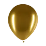 Latexballon Klassisch – Gold | Brillantgold