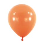 Latexballon Klassisch – Orange | Terrakotta