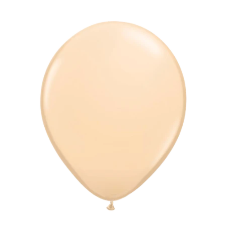 Zartrosa Latexballon in klassischer Tropfenform