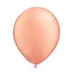 Latexballon Klassisch – Rosa | Roségold