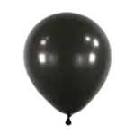 Latexballon Klassisch – Schwarz | Tiefschwarz