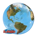 Bubbles Ballon – Globus Erde | Weltkarte