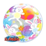 Bubbles Ballon – Osternhasen | Transparent, Hasen und Ostereier