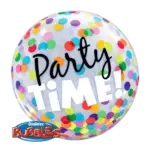 Bubbles Ballon – Party-Time Konfetti | Transparent
