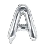 Folienballon Buchstabe – A | Silber