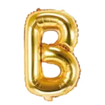 Folienballon Buchstabe – B | Gold