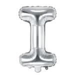 Folienballon Buchstabe – I | Silber