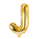 Folienballon Buchstabe – J | Gold