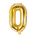 Folienballon Buchstabe – O | Gold