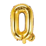 Folienballon Buchstabe – Q | Gold