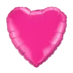 Folienballon Herz – Pink | Magenta