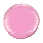 Folienballon Rund – Rosa | Pastell Hellrosa