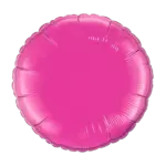 Folienballon Rund – Pink | Magenta
