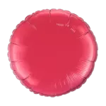 Folienballon Rund – Rot | Intensiv