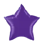 Folienballon Stern – Lila | Dunkellila