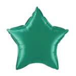 Folienballon Stern – Grün | Mittelgrün