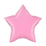 Folienballon Stern – Rosa | Pastell Hellrosa