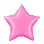 Folienballon Stern – Rosa | Klassisch Rosa